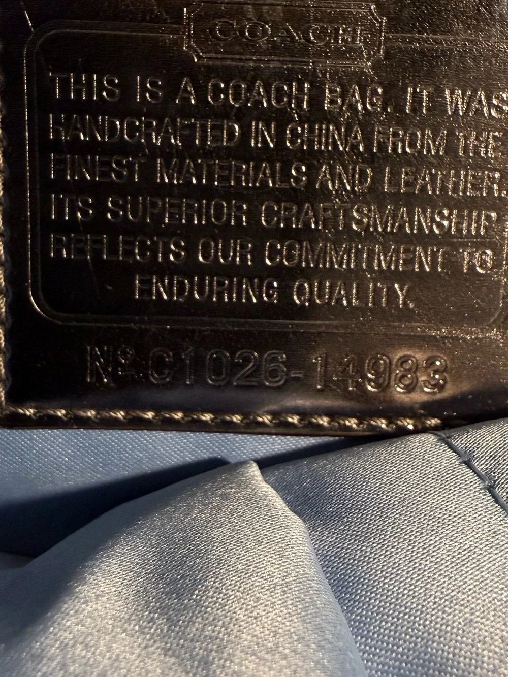 Coach shoulder bag